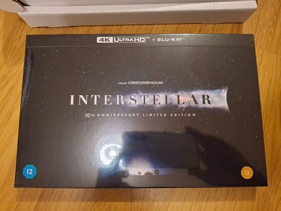 Interstellar 10th Anniversary Ed -  Collectors Limited 4K UHD & BluRay - NEW SEA - Image 1 of 4