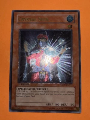 1st Edition CRYSTAL SEER ULTIMATE RARE TAEV-EN031 UTR NM/M Near Mint/Mint - Image 1 of 4
