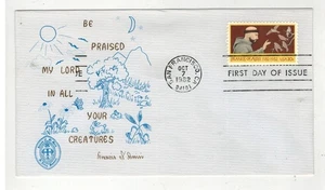 1982 SAINT FRANCIS OF ASSISI 2023 BETTER CACHET 1ST SISTERS OF SAINT MARY - Picture 1 of 1