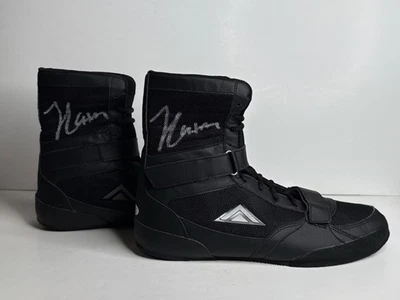 Julio Cesar Chavez Signed Brand New Adams Boxing Shoes Signed JSA - Image 1 of 4