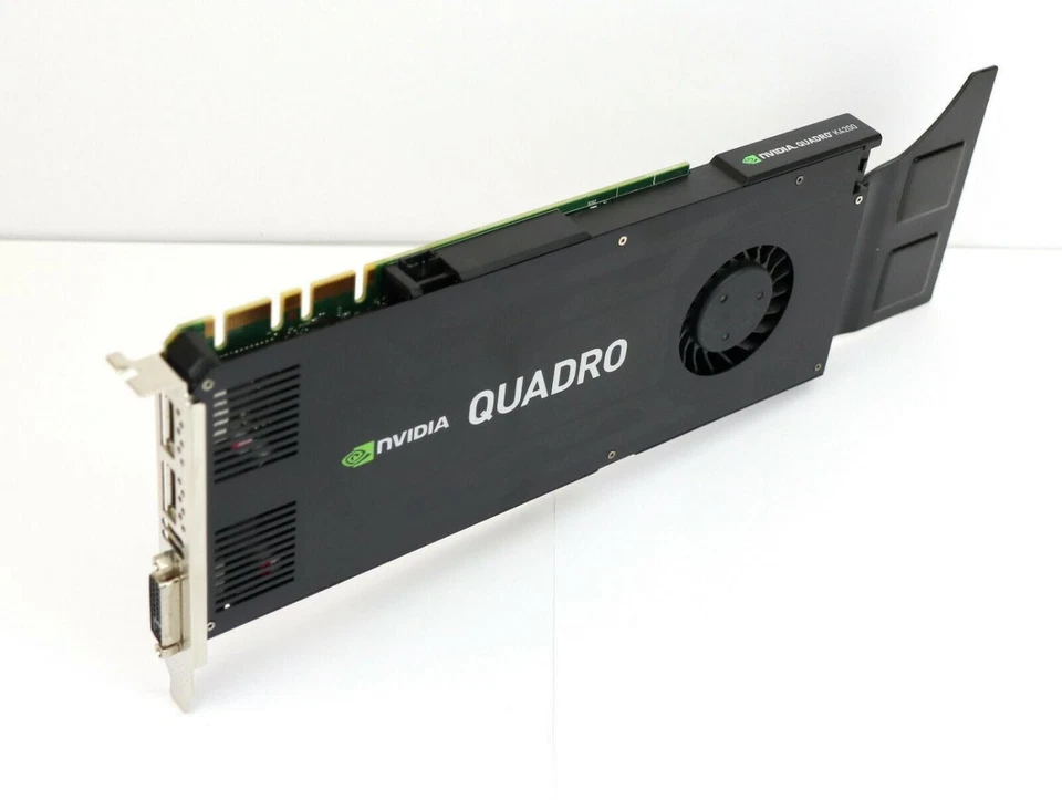 Nvidia Quadro K4200 4GB GDDR5 CAD Graphics Card PCIe DVI + DisplayPort - Image 1 of 1
