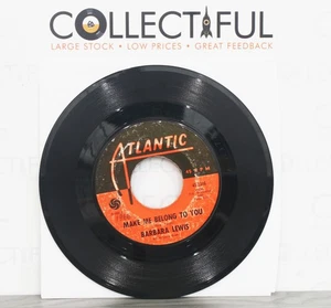 BARBARA LEWIS - MAKE ME BELONG TO YOU - ATLANTIC 1966 - VINYL 7" SINGLE🔥 - Picture 1 of 2