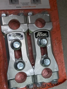 SNOWMOBILE ROX HANDLE BAR RISERS 4"-5.5" P/N 44-8440 IR-HA45SS - Picture 1 of 4