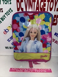 Vintage Barbie Pink & Blue School Girl Backpack NWT Pyramid L@@K ๐ฅ - Picture 1 of 6