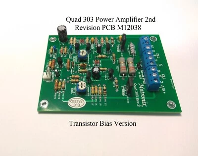 Quad 303 Power Amplifier Direct Replacement Amplifier PCB M12038 Rev.2 - Image 1 of 4