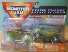 Bb1 Spin Master Monster Jam Grave Digger Mystery Machine Scooby-doo Color Change