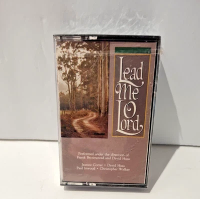 Jeanne Cotter lead me o lord rare sealed cassette tape hass inwood walker christ - Image 1 of 4