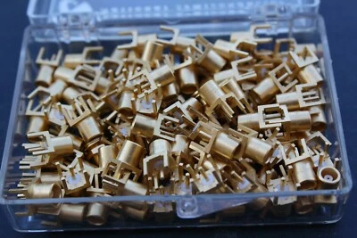 MCX 50Ohm Jack Enchufe Thru Hole PCB Mount Solder Coaxial - 1Pcs (SC-3) - Imagen 1 de 2