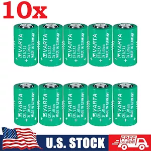 10X CR1/2AA 3V Lithium Battery 950mAh for VARTA CR1/2AA Battery US - Picture 1 of 5