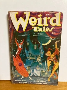 Weird Tales Magazine (USA) May 1950 - Bloch, Quinn - Cover by Dolgov - Picture 1 of 3