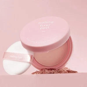 TONYMOLY Melting Fixer Pact 6g Pressed Powder Finish Powder Korean Cosmetics NEW - Picture 1 of 10