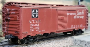 Varney Vintage HO Scale - Santa Fe (ATSF) 40' Box car - Picture 1 of 15