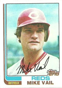 MIKE VAIL CINCINNATI REDS #194 - TOPPS NM-MT 1982 - Picture 1 of 2