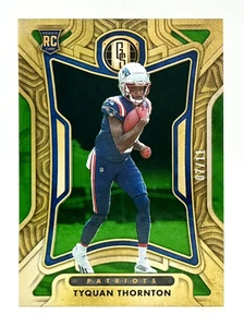 2022 Panini Gold Standard Emerald #169 Tyquan Thornton RC 7/11 Patriots - Picture 1 of 2
