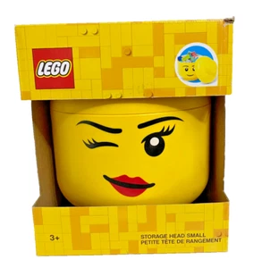 Lego zwinkern Storage Head Small Girl Aufbewahrungsbox Kopf Mädchen OVP Neu - Picture 1 of 4