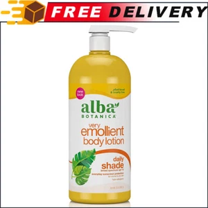 Alba Botanica Very Emollient Body Lotion Cruelty Free, Daily Shade SPF 15, 32 Oz - Picture 1 of 6