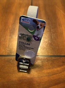 vibrant life ecofriendly collar for dogs size M 16-18.5 in waterproof odor free - Picture 1 of 8