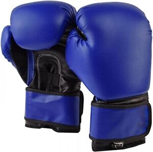Blue Boxing Glove for Boys and Girls  Training (Size 6 oz Upto 7 Year to 10 Year