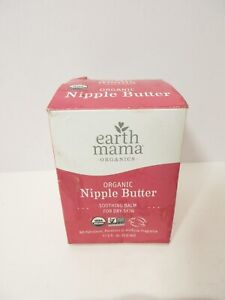 Earth Mama Organic NIPPLE BUTTER Balm for Breastfeeding & Dry Skin (2 fl oz) 