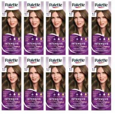 (Pack of 10) Schwarzkopf Palette Intensive Color Creme 6-0 (N5) Dark Blond - image 1 of 4