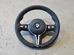 Lenkrad BMW F80 F82 F83 Sportlenkrad Leder Sport Leather Steering Wheel - Picture 1 of 19