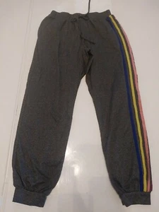 Kristen Nicole Junior Girls Size Medium Gray Gathered Ankle Lounge Pants Pajama - Picture 1 of 12