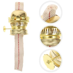 2pcs Oil Lamp Burner Kerosene Lamp Wick Retro Oil Lamp Wick Burner Parts - Picture 1 of 12
