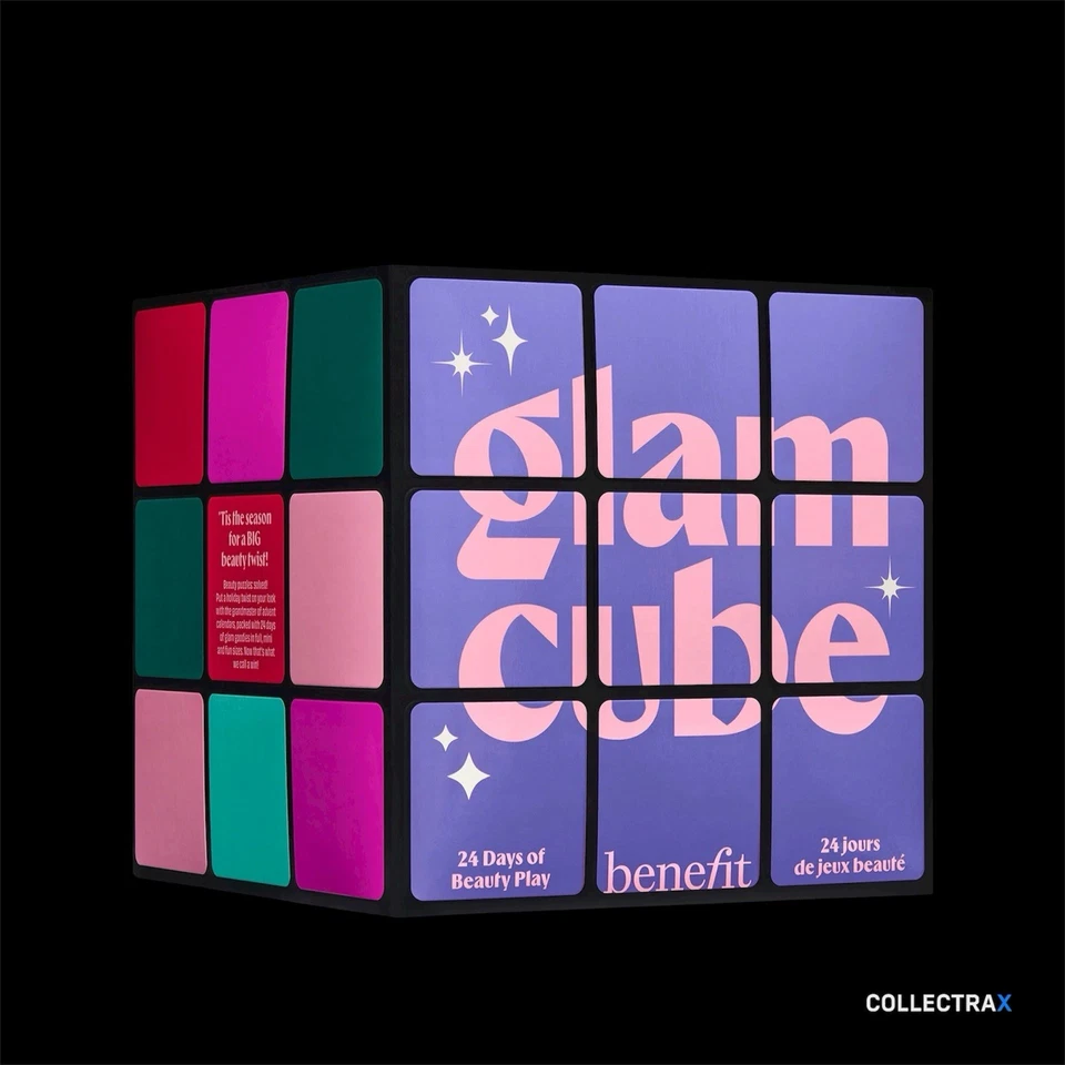 Benefit GLAM CUBE Women Advent Calendar 2025, Girls Ladies Advent Calendar - Image 1 of 1