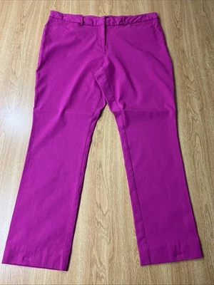 Pantalones cortos Worthington para mujer talla pequeña 14 púrpura calce ajustado Foto 1 de 4