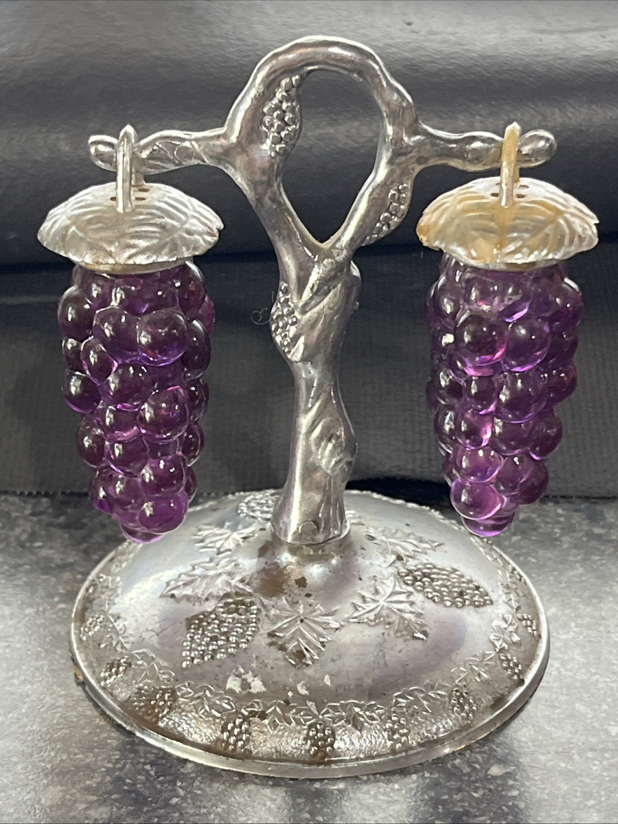 Purple Hanging Grapes Salt and Peppインテリア Purple Hanging Grapes Salt and Pepp