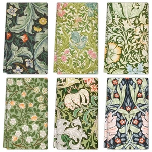 Quera 6 Pack William Morris Floral Kitchen Towels Dish Cloth - Picture 1 of 7