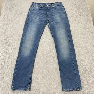 Levi's Jeans Herren 30x32 Blau 513 Slim Straight Stretch Denim Maße 30x31 - Bild 1 von 20