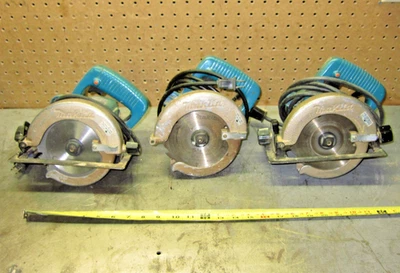 3 Makita 140mm Circular Saw 5005BA PARTS or Repair 5 1/2" Inch Blade - Image 1 of 4