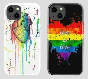 LGBT Pride Handyhülle personalisieren bedruckt & kompatibel mit allen Handyhüllen - Bild 1 von 3