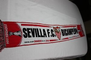 Écharpe Du Sevilla Football Club Comment Deux Fois Champion Europe De Cotizada