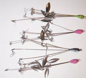 Plataforma Alabama 3/8 OZ VENTA, pintada, 5 cables, atractores de hoja de sauce, (4) por paquete - Imagen 1 de 4