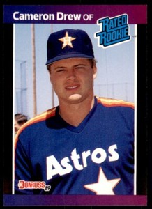 1989 Donruss Cameron Drew A Baseball Cards #30