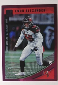 2018 DONRUSS STAT LINE PARALLEL KWON ALEXANDER 12/97 (B) - Picture 1 of 2