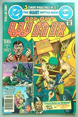 All-Out War #4 ~ DC 1980 ~ BLACK EAGLE - Viking Commando VG - Image 1 of 2