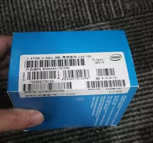 *NEW* Intel Core i7-4790K 4.00 GHz Quad-Core LGA1150 SR219 CPU Processor in box - Picture 1 of 4