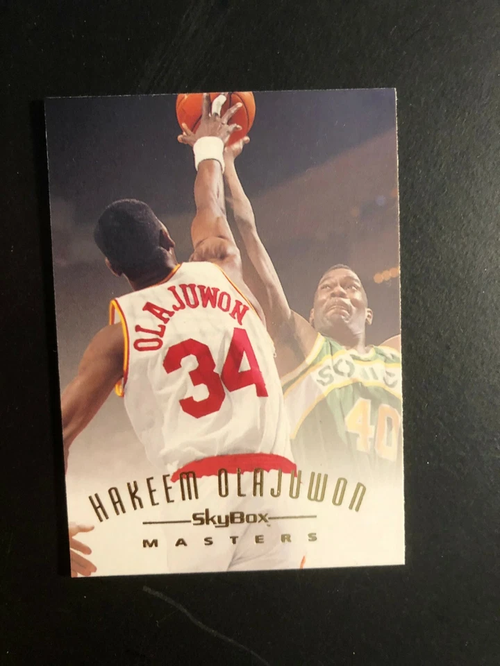 Rocke1995 HAKEEM OLAJUWON SkyBoxr # 116 Basketball Card  Made in USA - Image 1 of 4