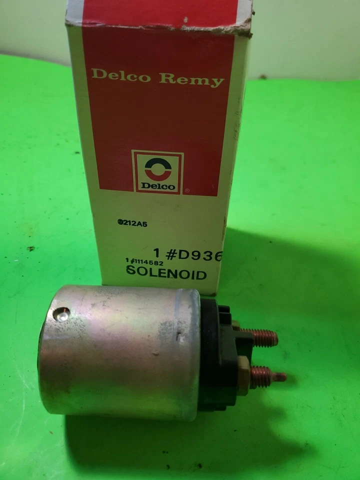 Solenóide de arranque NOS BUICK CADILLAC CHEVROLET CUTLASS PONTIAC GM 1114582 D936 - Imagem 1 de 1