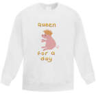 'Queen For A Day' Kid's Sweatshirt / Sweater / Jumper (KW045547)