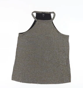 River Island Multicoloured Striped Halter Tank - Picture 1 of 12