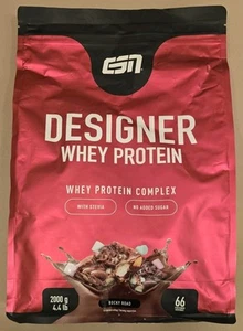 ESN Designer Whey Protein "Rocky Road" | No Added Sugar MHD 30.06.2024 | 2000g - Bild 1 von 5
