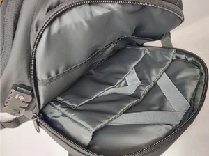 Tracolla Aspiratore Viaggio Inspira Airback Nero Espandibile - Leggera - Comfort - Foto 1 di 4