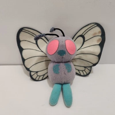 Peluche de frijol vintage Pokémon #12 Butterfree de 5 pulgadas 1998 juego Freak Butterfly  Foto 1 de 4