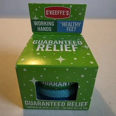 Nuevo O'Keeffe's Working Hands 3,4 OZ Tarro de crema de manos y pies saludables tarro de 3,2 OZ  Foto 1 de 4