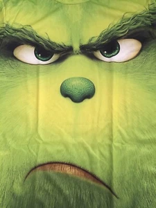 Merry Grinchmas Christmas T Shirt neon Green Short Sleeve Grinch Size Child's - Picture 1 of 9