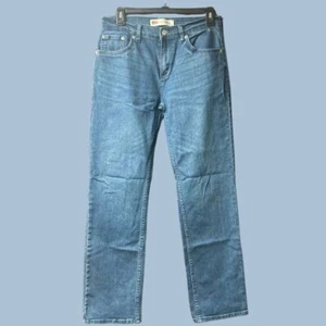 Levi’s 514 Youth (Sz 16R, 28x28) Distressed Blue Denim Jeans - Picture 1 of 10